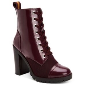 BCBGeneration Paulina Combat Moto Boots Size 9.5